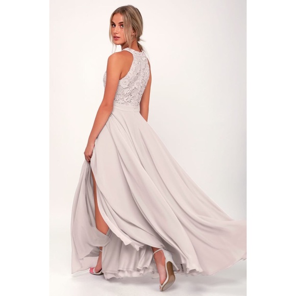 Lulus “Your Darling” Formal Floral Lace Maxi Dress - Picture 9 of 16